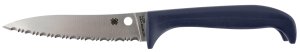 Spyderco K20SPR Counter Puppy 3.48" Serrated Blade Purple Handle
