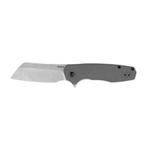 Kershaw 1390 Wharf 1414 2.8 In Cleaver Folding Knife Gray