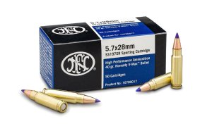 FN Handgun Ammunition 5.7x28mm 40Gr V-Max 1738 Fps