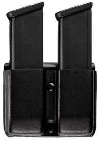 Uncle Mike's Double Mag Case 9mm/.40 S&W Belt Clip Black Kydex 1.75"