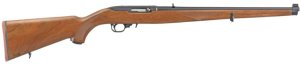 Ruger 1265 10/22 International Semi-Auto Rifle, 22 LR, 18.5-Inch Barrel, 10-Round, Walnut Mannlicher Stock, Adjustable Sights