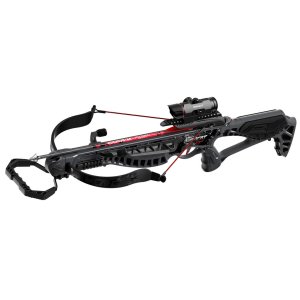 Barnett Wildcat CRX Recurve Crossbow 260 fps, Red Dot Scope, 2 Arrows