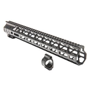 Battle Arms WH-UR-UPG 15" Rail & .750 Gas Block, Black Anodized, AR-15