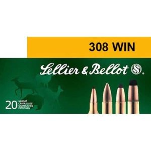 Sellier & Bellot SB308G .308 Winchester 168gr HPBT 20rd