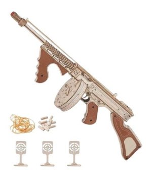 CAMP Wood Puzzle Tommy Gun CBG-PZ-6