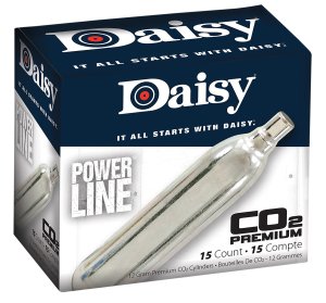Daisy Outdoor Products CO2 Cylinder 12 Gram 15 Pack 997015-611