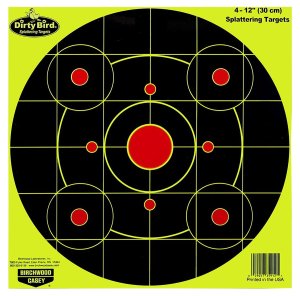Birchwood Casey Dirty Bird 12" Sight-In Paper Target 25 Pack