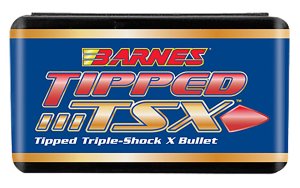 Barnes 30400 Tipped TSX 8mm 160gr Boat Tail Bullets 50/Box