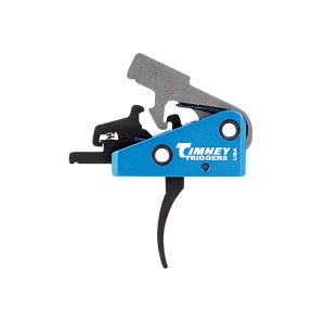 Timney 663S Targa 2-Stage Curved Trigger 2 lbs Black/Blue for AR-15