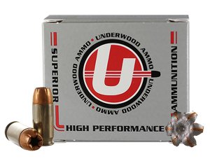 Underwood Ammo 334 .45ACP+P 230gr Jacketed Hollow Point 20rd Pack
