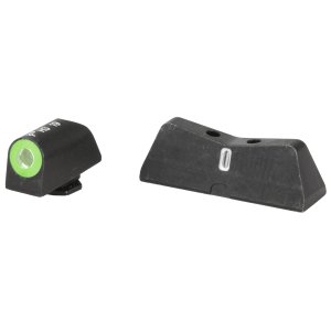 XS Sights GL0009S6G DXT2 Night Sights for Glock 26 Gen1-5 Black Tritium