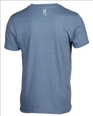Browning SS T-Shirt Circuit Blue 5010106505
