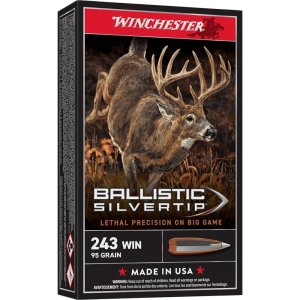 Winchester SBST243A .243 Winchester 95 Grain Ballistic Silvertip 20 Rounds