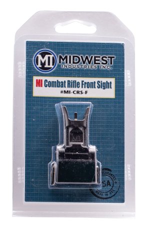 Midwest Industries Combat Rifle Flip Front Sight Black Finish