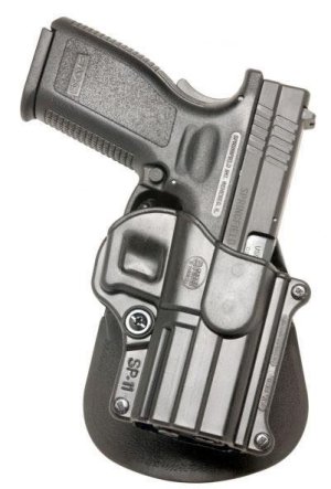 Fobus SP11LH Paddle Holster Springfield XD Black Left Hand Concealment