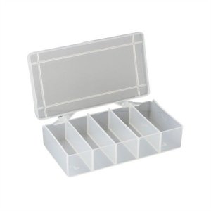 Brownells Storage Bin 5 Compartment 5-7/8"X3-1/2"X1-3/4" 2 Pack