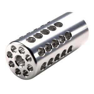 Tactical Solutions TACSOL Compensator 10/22 .920" 1/2X28 TPI Silver
