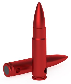 Birchwood Casey BC-DCTR-300BO Duracap 300 Blackout Aluminum Rounds 6PK