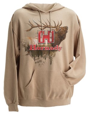 Hornady 99612XL Elk XL Tan/Khaki Hoodie