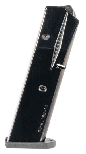 Mec-Gar MGBRBDA10B 380 ACP 10rd Blued Carbon Steel Magazine
