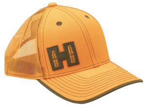 Horn Hunter 99262 Blaze Orange Mesh Cap Black Logo OSFA Adjustable
