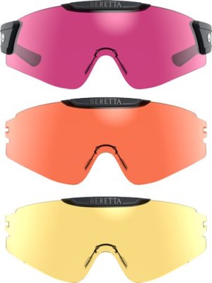 Beretta OC081D00490MY9UNI Intermask Eyeglasses Yellow/Magenta/Orange