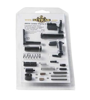 Luth-AR Builder Lower Parts Kit, Black, 308 AR Platform Rifle