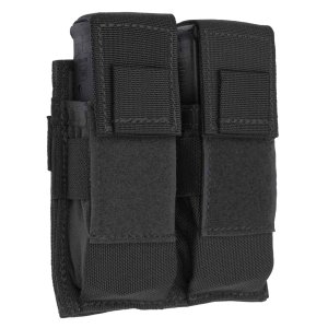 TacShield T3602BK Double Universal Pistol MOLLE Pouch Black