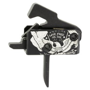 Rise Armament RA-140F-LFOD-AWP Flat Super Sporting Trigger Black/White