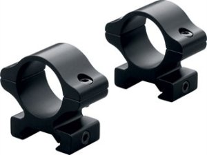 Leupold Rifleman 1" High Aluminum Detachable Scope Ring Silver