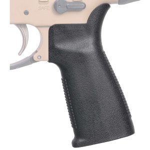 Reptilia 100133 CQG-L Grip Black Nylon for AR15/AR10/SR25/MCX/FN SCAR