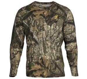 BRN TEE LS WASATCH RTAPX LARGE
