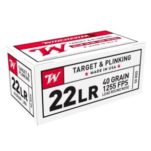Winchester WILDCAT 22LR 1255FP 40GR LEAD-RN 50RD 100BX/CS