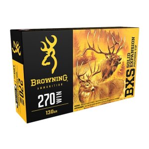 Browning BXS Big Game & Deer 270 Win 130 gr Lead Free Polymer Tip Ammo