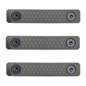 Slate Black SG-2-ODG M-LOK Panels 2-Slot OD Green 3-Pack