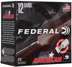 Federal Premium All-American FAA12L75 12 Gauge 2.75 In 1 1/8oz 7.5 Shot