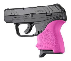 Hogue 18127 HandAll Beavertail Grip Sleeve for Ruger LCP II Pink