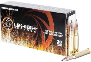 Lehigh Defense LA308155TME 308Win 155gr Tipped Maximum Expansion