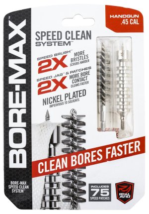 Real Avid AVBMSET45 Bore-Max Speed Clean Upgrade Set 45 Cal Pistol