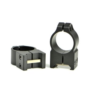 Warne 202M Maxima 1" High Matte Scope Rings, Sintered Steel, Black