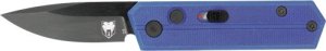 Cobratec Stinger Folder 1.9" Purple/Blk D2 Blade SD Button CTSTRPUR