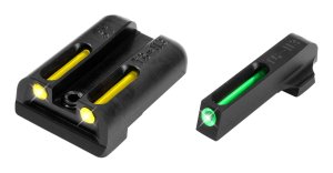 TruGlo TG131ST2Y TFO Tritium/Fiber Optic Sights Sig Sauer P-Series #6/#8