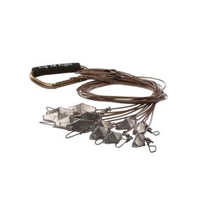 Rig 'Em Right 001-36-TXC Xtreme Coated Cable Decoy Anchors 36" 3oz 12-Pack