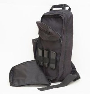 Just Right Carbines JRC-TD-SP-BLK Takedown Slingpack Black 600D Polyester