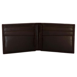 Cameleon 49352 Smith & Wesson Leather Front Pocket Wallet Brown