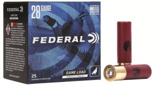 Federal H2895 Game-Shok 28 Gauge 2.75 in 1 oz #5 Shot 25 Rounds