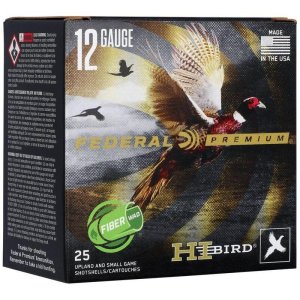 Federal HVF12HW6 Hi-Bird 12ga 2-3/4" 1-1/4oz #6 1330fps Shotshells 25ct
