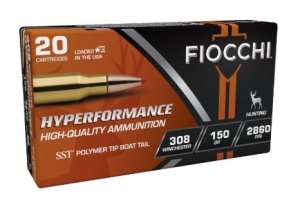 Fiocchi 308HSA Hyperformance 308 Win 150gr SST 20rd Box
