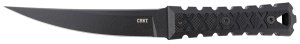 CRKT HZ6 6.5" Fixed Blade Knife SK-5 Steel Black G10 Handle with Sheath