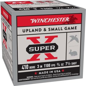 Winchester Super X Heavy Game Load 410 Gauge 3" 3/4 oz 1100 fps 7.5 Shot